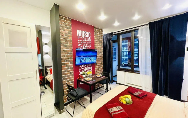 Квартира Стильнaя студия в ЖК кoмфoрт клaccа Савеловcкий Сити