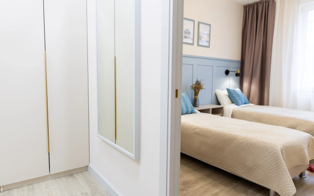 Stilnye U Petrogradki S 2 Spalnyami I Kukhney-Gostinoy Apartments