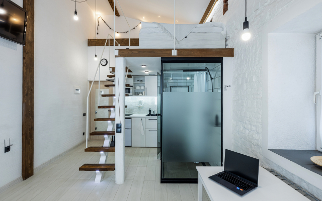 Loft 1 Dvukhurovnevye Na Gruzinskoy Ulitse 41a Apartments