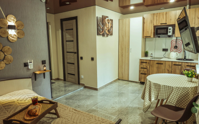 Апартаменты отличная студия напротив Сибади в центре Нефтяников