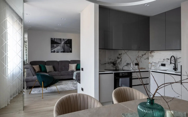 S Vidom Na Koleso Obozrenie Glaz Baltiki Apartments