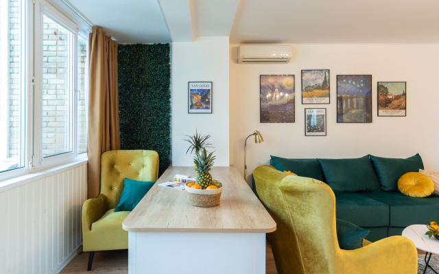 Квартира GM Apartments Четверка с панорамным видом на Москву