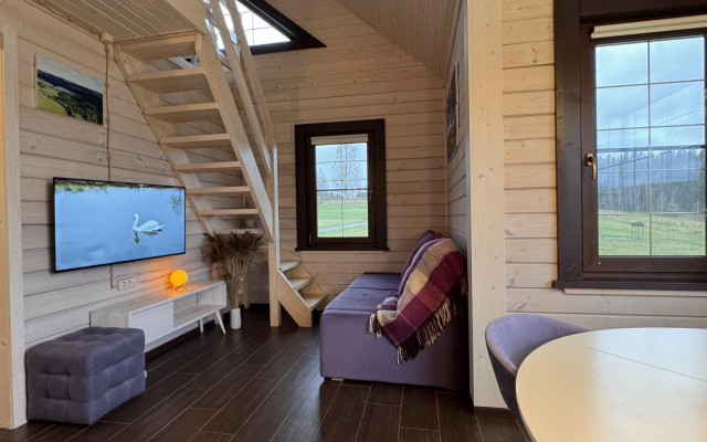 Частный дом 4 с Видом на Озеро Киркколампи и Собственной Сауной