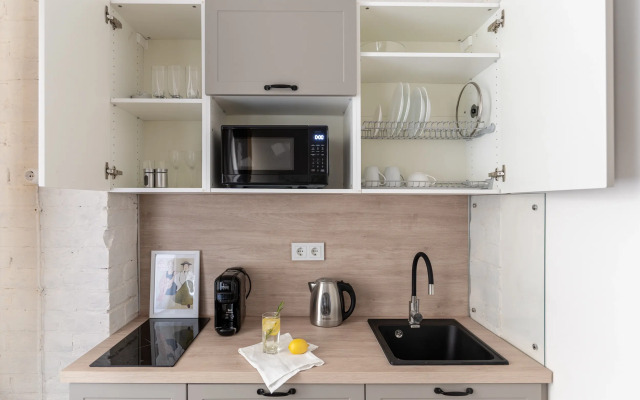 Studiya S Yevroremontom Flat