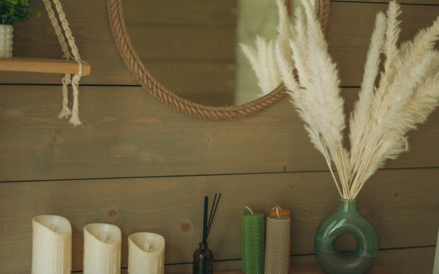 Частный дом с баней и чаном у воды и леса