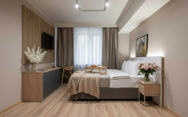 Апартаменты Уютная светлая студия в центре