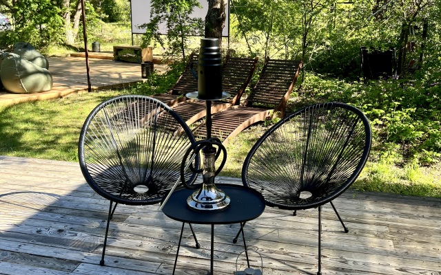 Поляна Глэмпинг, 1-я линия моря (12+)