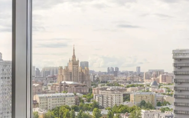 Квартира-студия с завораживающим видом на Москву