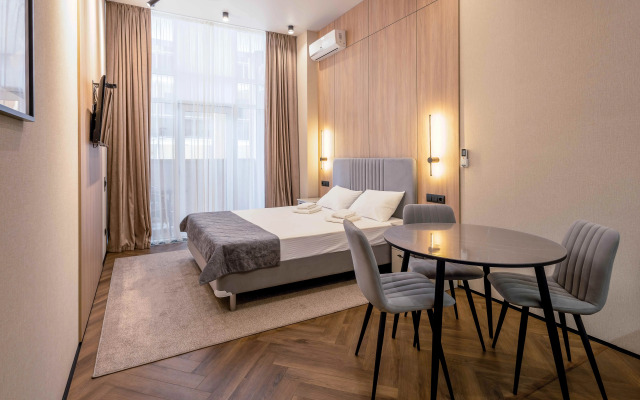 Апартаменты Светлана Парк ApartAmore с кухней