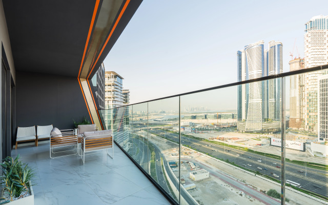 Apartment Keyrock Living - Binghatti Canal Sky Retreat