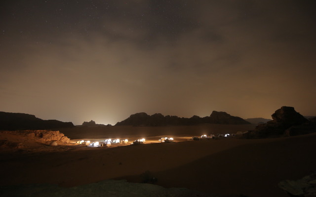 Wadi Rum Bubble Luxotel - Campsite