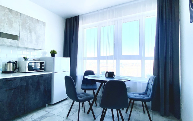Kvartira Premium 2-h komnatnaa s panoramnym vidom, kondicionerom, parkovkoj