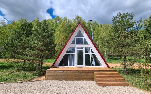 Гостевой дом A-frame на Форелевом хуторе