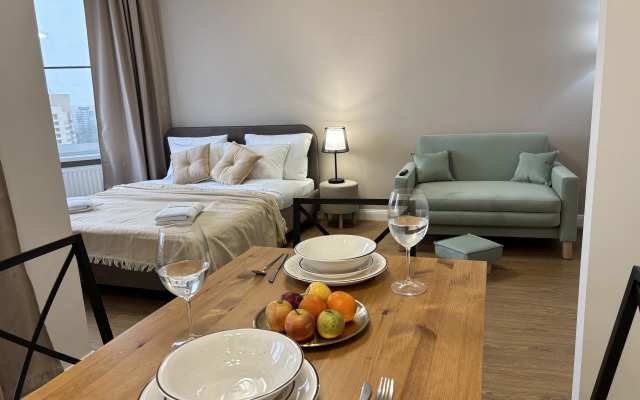Uyutnaya S Novoy Mebelyyu I Tekhnikoy Flat