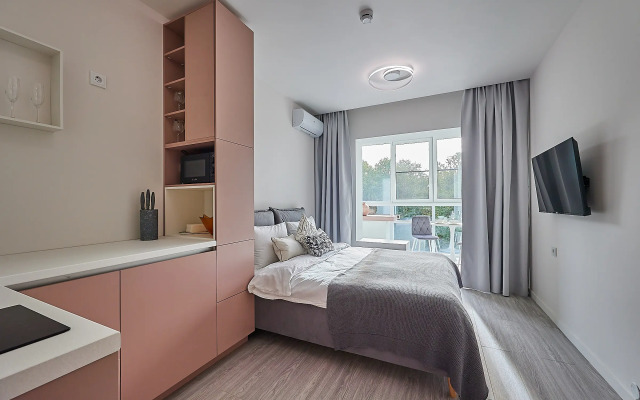 Апартаменты в доме с бассейном у Финского залива