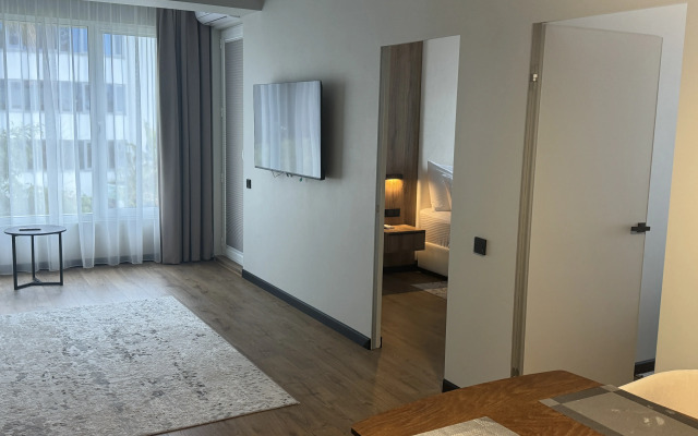 Апартаменты трехкомнатные Люкс с балконом Сочипосуточно