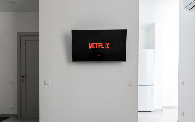 Апартаменты-студия Цветы 30 кв.м. с двуспальным диваном и панорамными окнами, 4 этаж