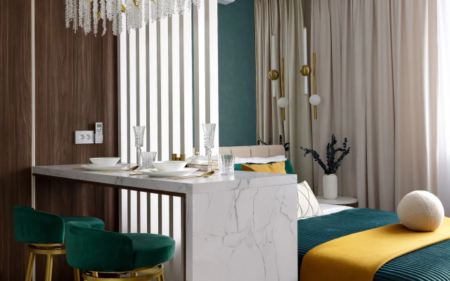 Квартира Дизайнерская студия у парка Галицкого и Ozon арены