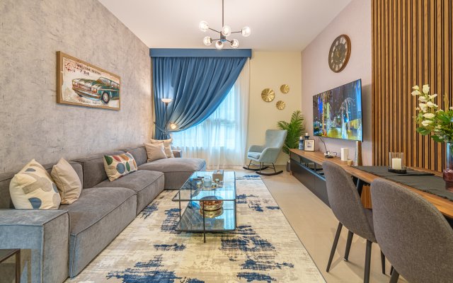 Апартаменты Marco Polo - Splendid 1BR in JVC with Pool & Gym