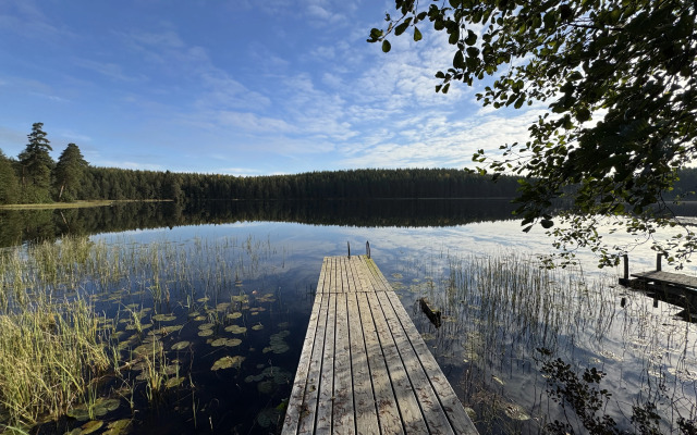 Частный дом Ретро-дача в Карельской деревне