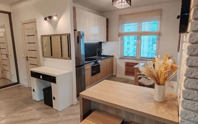 Stilnaya komfortnaya studiya dlya nezabyvaemogo otdykh Apartments
