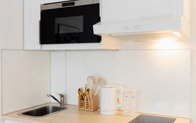 Апартаменты светлые и уютные 1-комнатные