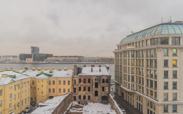 Апартаменты Студия возле Невы
