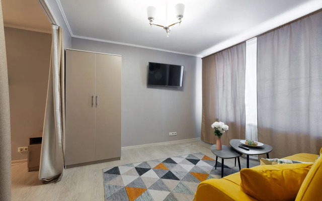 Апартаменты HappyFlats уютные однокомнатные