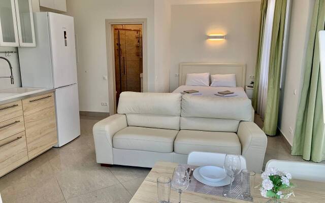Panoramic studio Mountain view. Sunrayhome Apartments