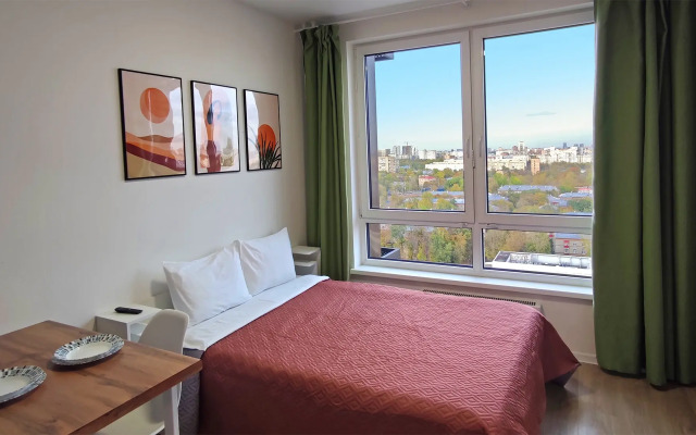 Апартаменты студия 20 м² 1 кровать