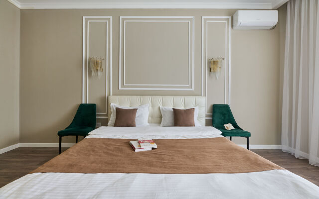 Alma-Ata Pyat Apartov Business-class ryadom TRC MEGA Luchshaya lokatsia Apartments