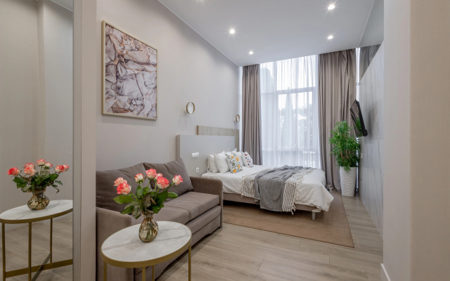 Апартаменты Mirror с видом на Навагинскую