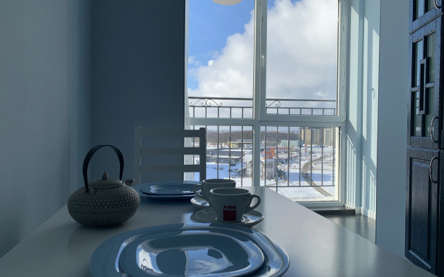 Апартаменты с видом на пруд