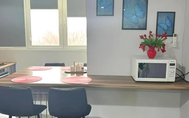 Uyutnaya Prostornaya Yevrodvushka S Vidom Na Goru Flat