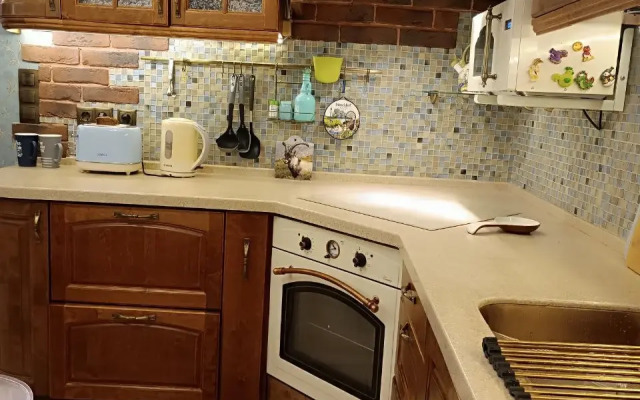 Uyutnaya dvukhkomnatnaya s konditsionerom Ermitazh Flat