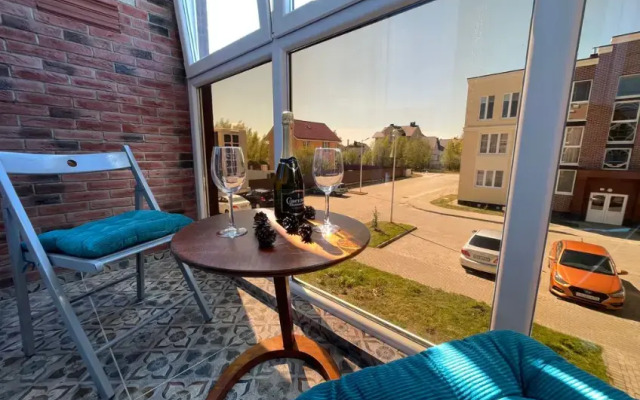 Uyutnaya dlya otdykha na more Flat
