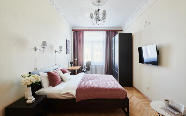 GM Trekhkomnatnye s vidom na Tverskuyu Apartments