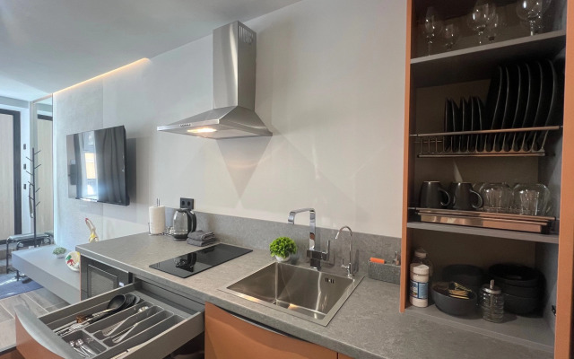 Апартаменты у Часовой Башни Оранжевые