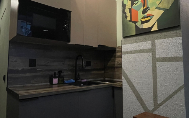 Квартира студия дизайнерская на Курской