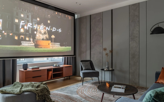 Квартира Moscow Deluxe Apartments ВДНХ Family Suite