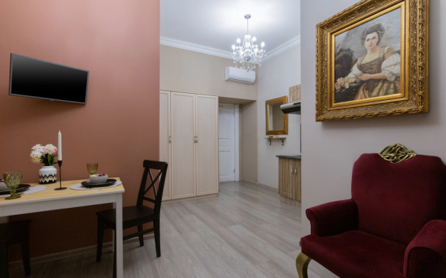 Квартира студия с двухъярусной кроватью BookingSPB в  Доме Литераторов на Гороховой