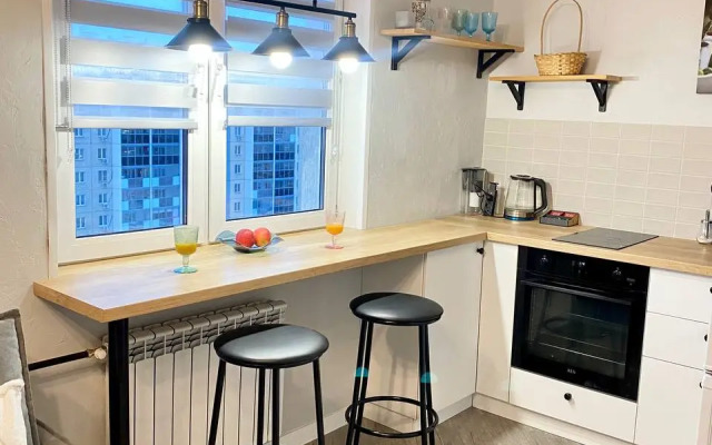 Квартира Современная Студия в Спальном Районе