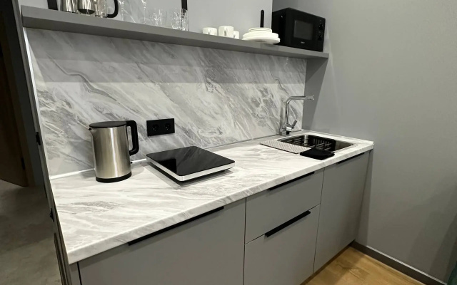 Квартира студия, 25 м², 2 кровати