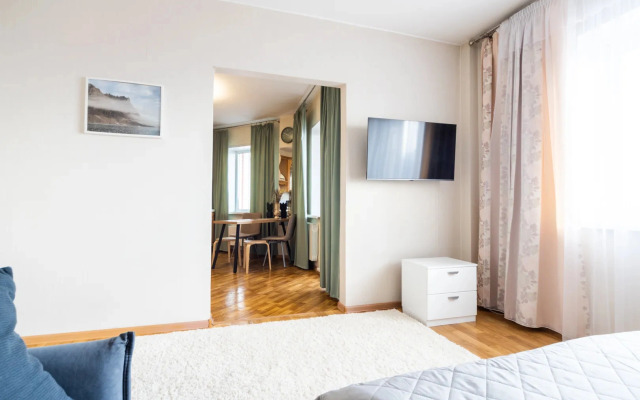 Апартаменты Чистый Взгляд на Мужества 16 рядом ТЦ Зеленый