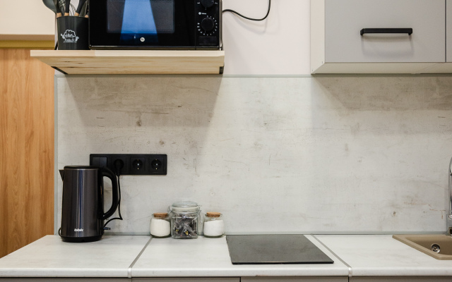 Апартаменты Новая Cтудия в Cтиле Минимализм рядом с Ботаническим Садом