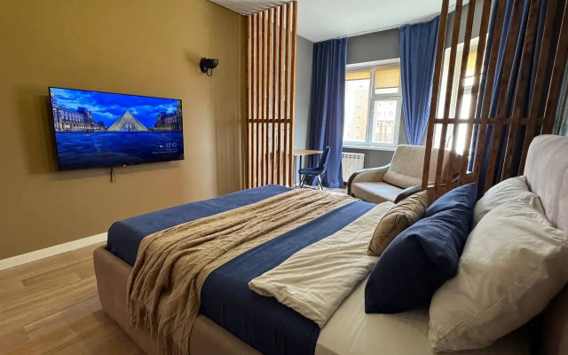 Апартаменты Однокомнатные с дизайнерским ремонтом