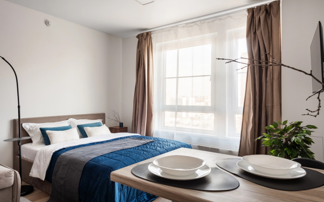 Uyutnaya studiya na chetveryih na Maloj Ochakovskoj Flat