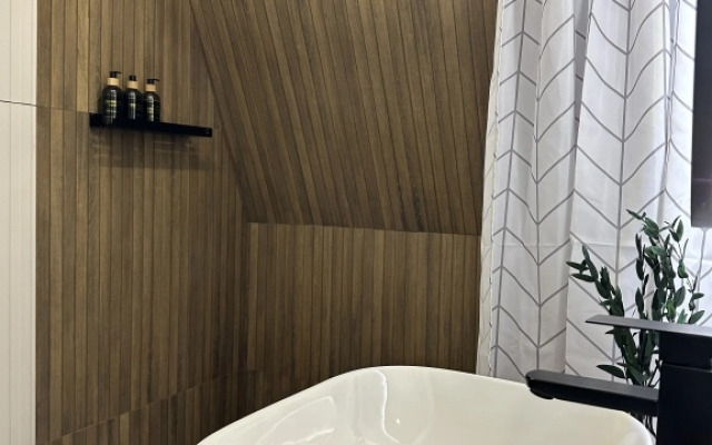 Частный Дом Афрейм с видом на лес №1