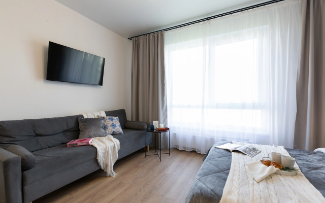 Апартаменты GOSTIO студия ЖК Дмитровский Парк метро Яхромская