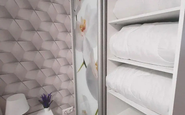 V Samom Tsentre S Kaminom Flat